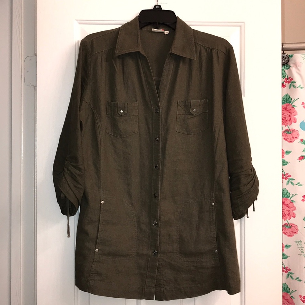 Army Green Top